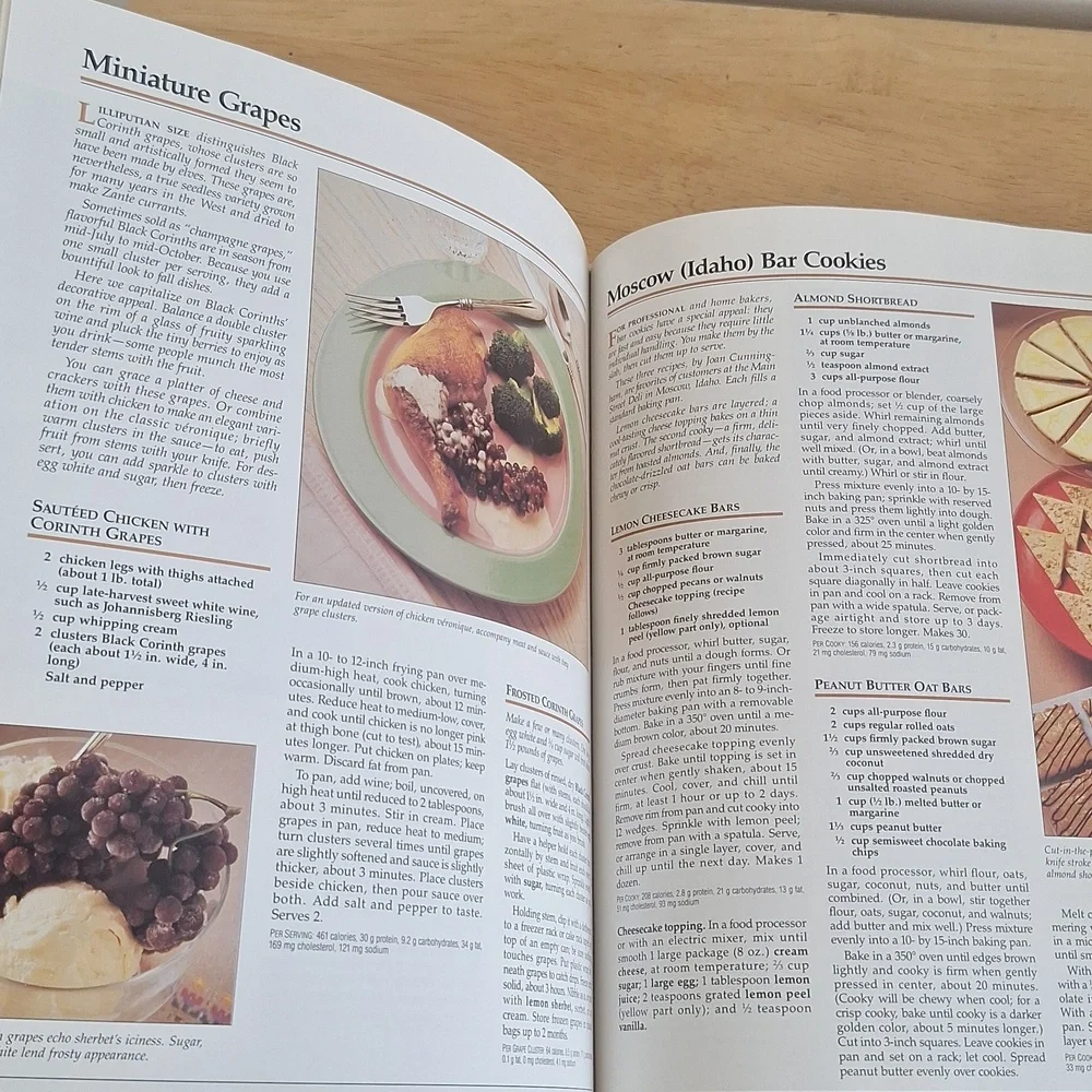 Vintage Sunset Recipe Annual 1989 Edition Hardcover Cookbook